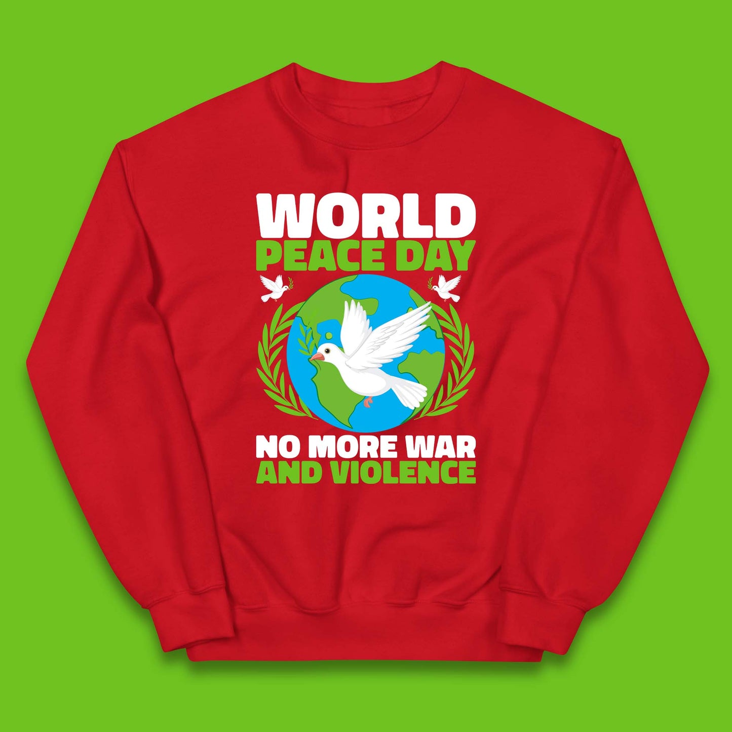 World Peace Day Kids Jumper
