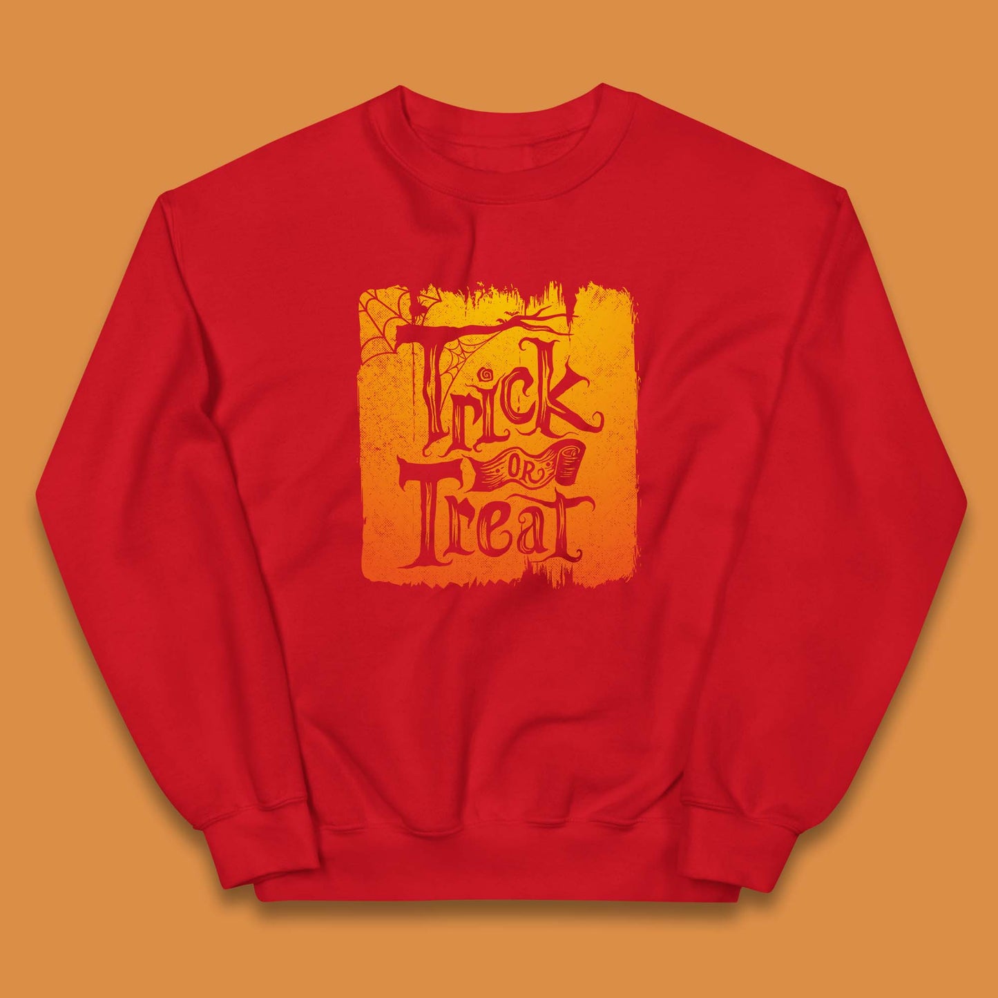 Trick Or Treat Happy Halloween Spooky Season Halloween Vibes Kids Jumper