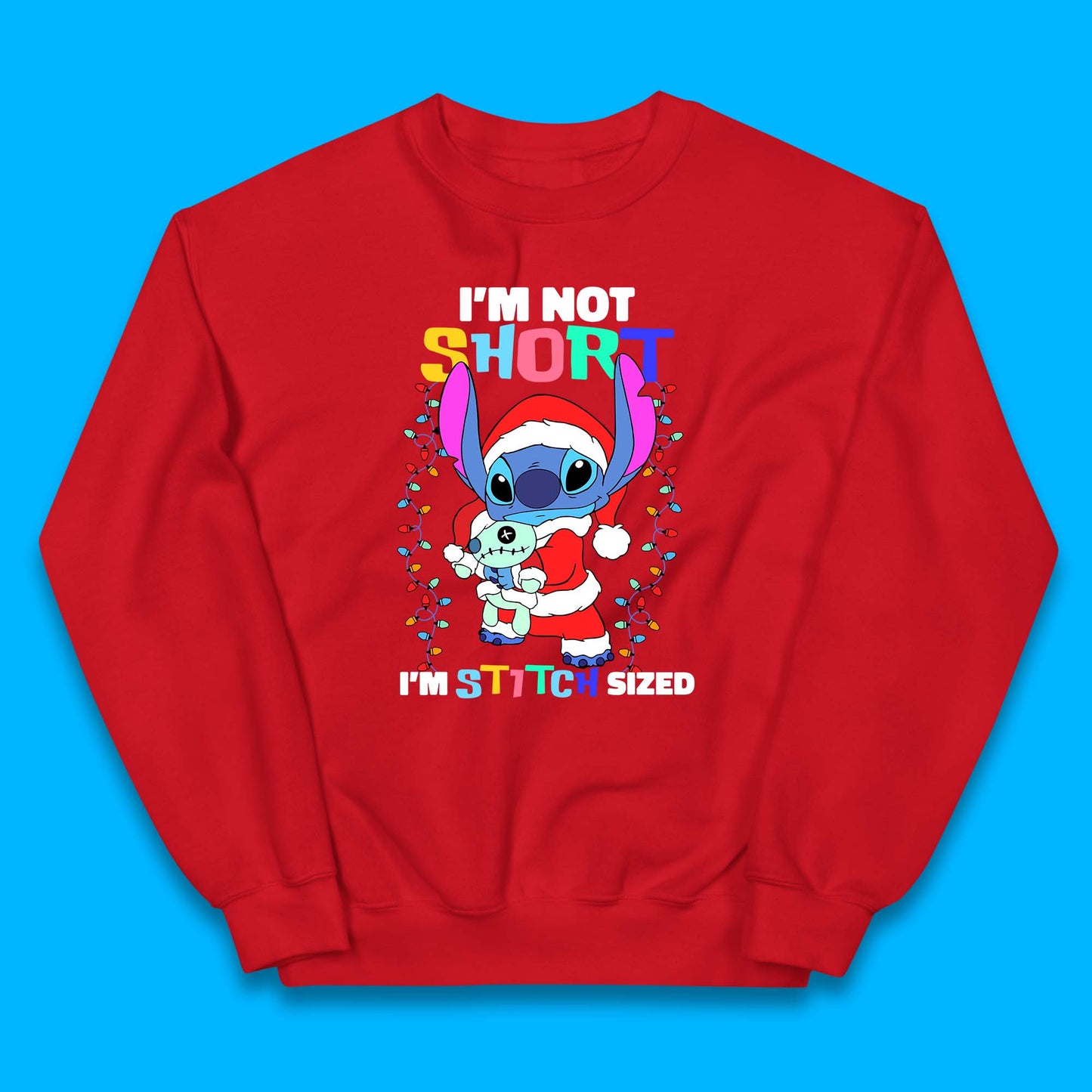 Stitch Christmas Kids Jumper