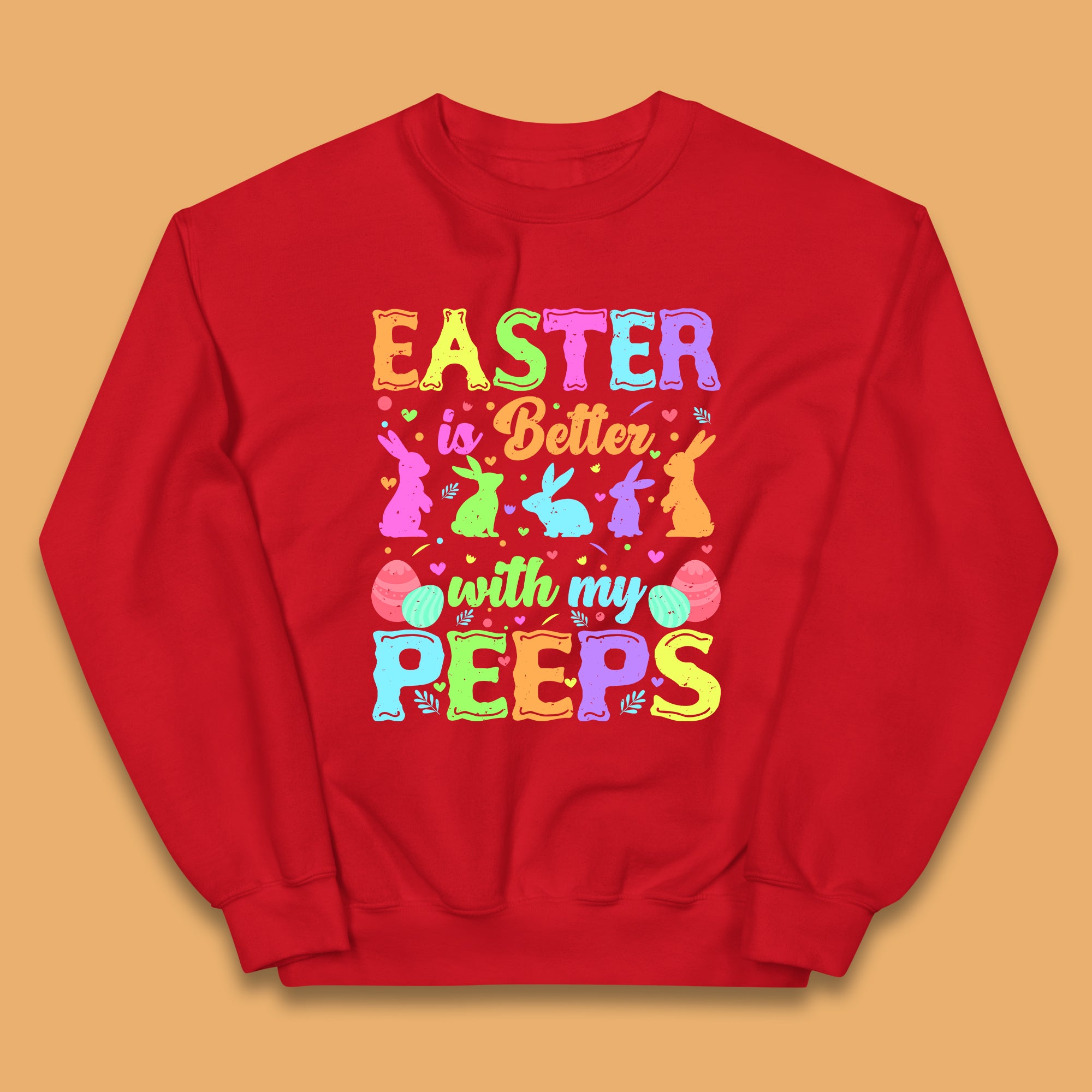 Easter Better With My Peeps Kids Jumper