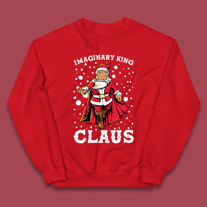 imaginary king santa christmas jumper