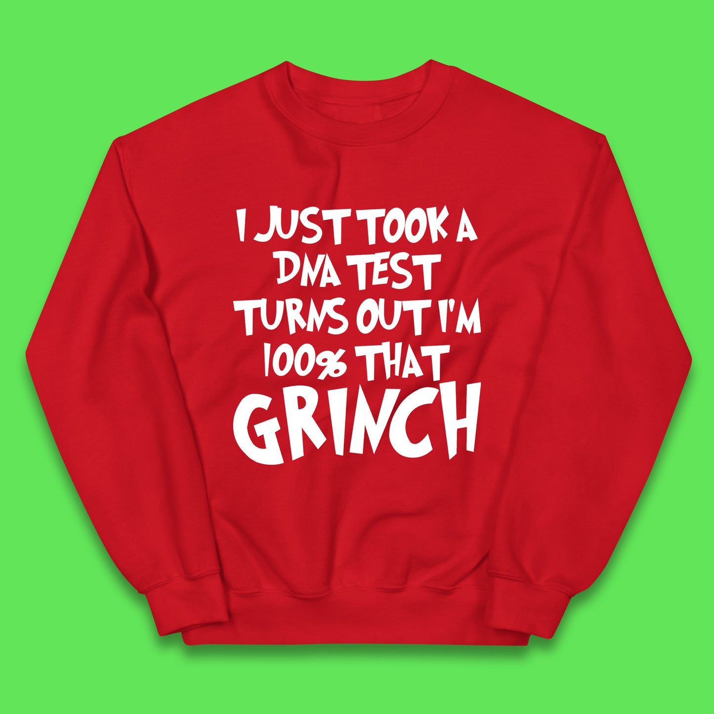 christmas grinch jumper
