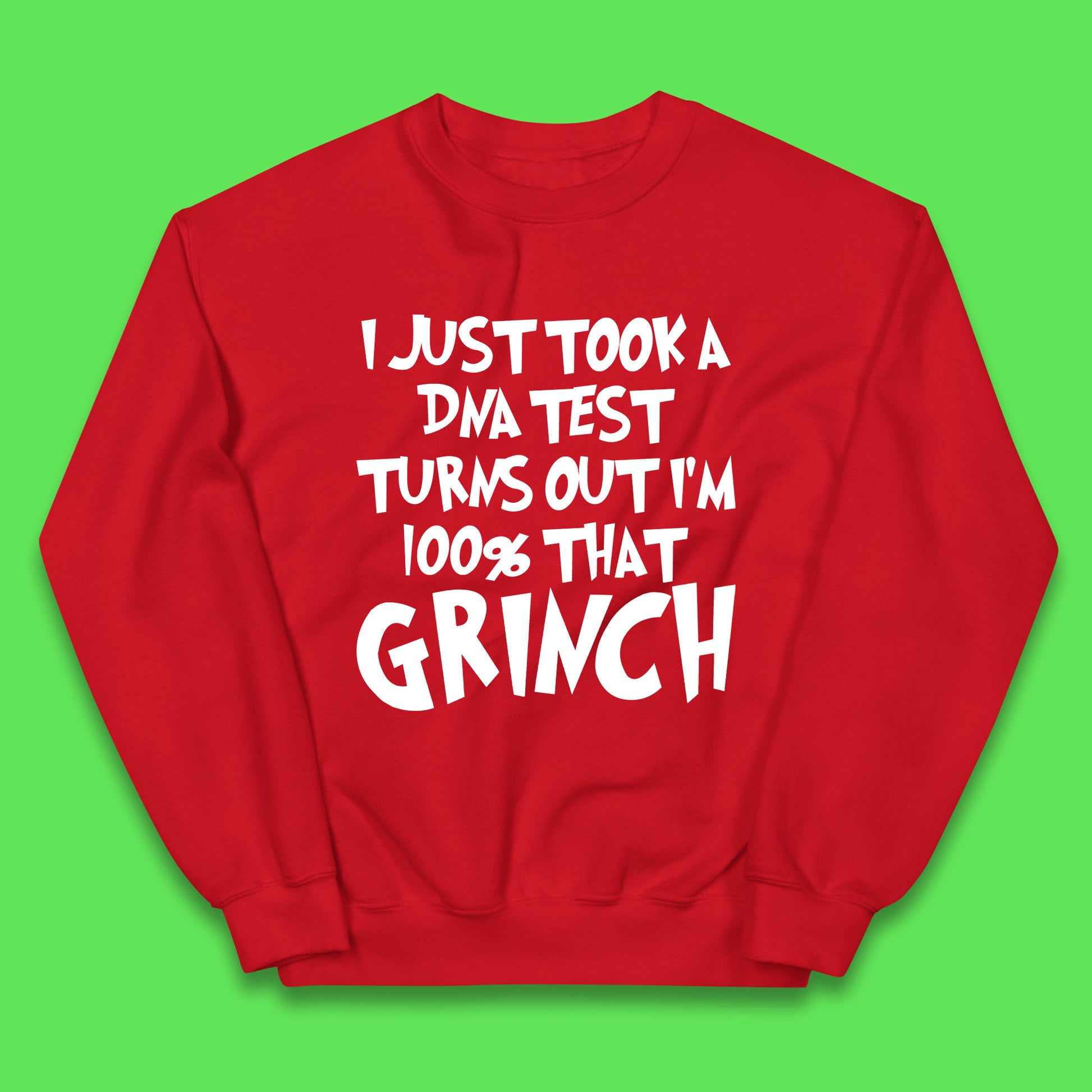 christmas grinch jumper