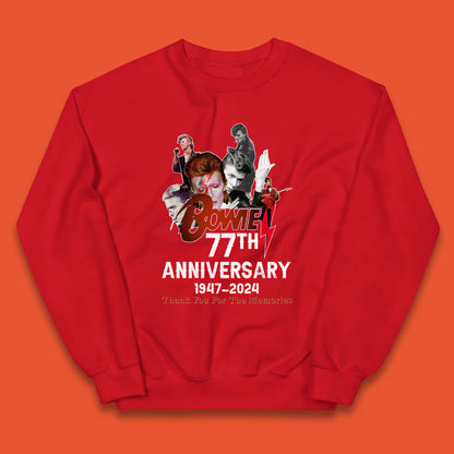 Bowie 77th Anniversary Kids Jumper