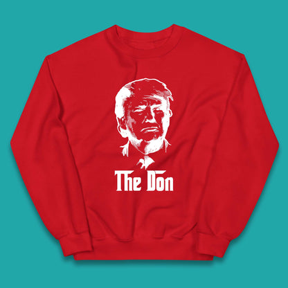 The Don Donald Trump Parody Funny Political Humor Don Trump Kids Jumper
