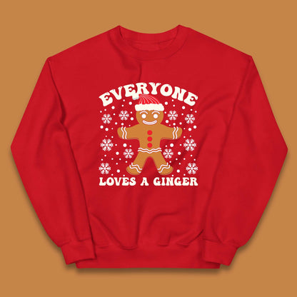 Gingerbread Christmas Kids Jumper