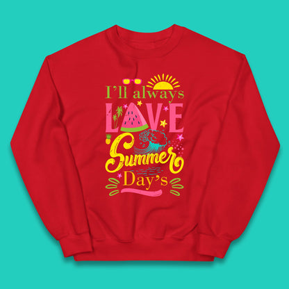 I'll Always Love Summer Day Summertime Love Summer Day's Beach Kids Jumper