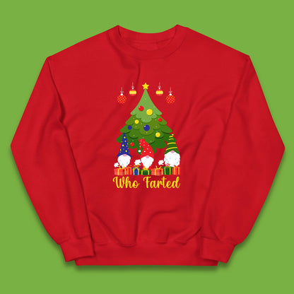 who farted christmas gnomes funny jumper