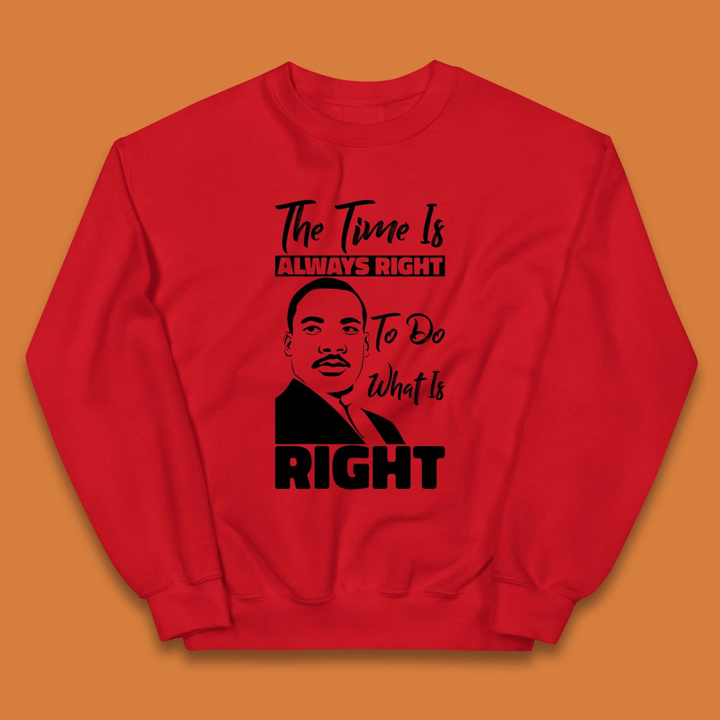 Martin Luther King Jr Quote Kids Jumper