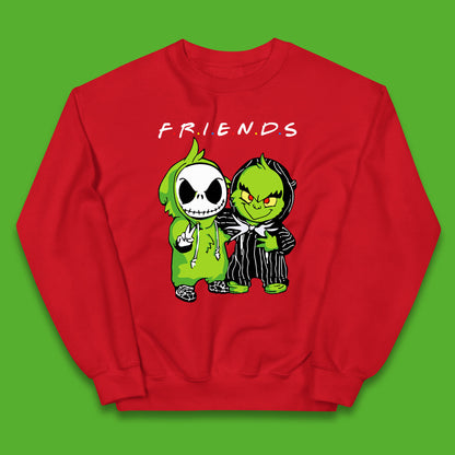 grinch and jack skellington jumper