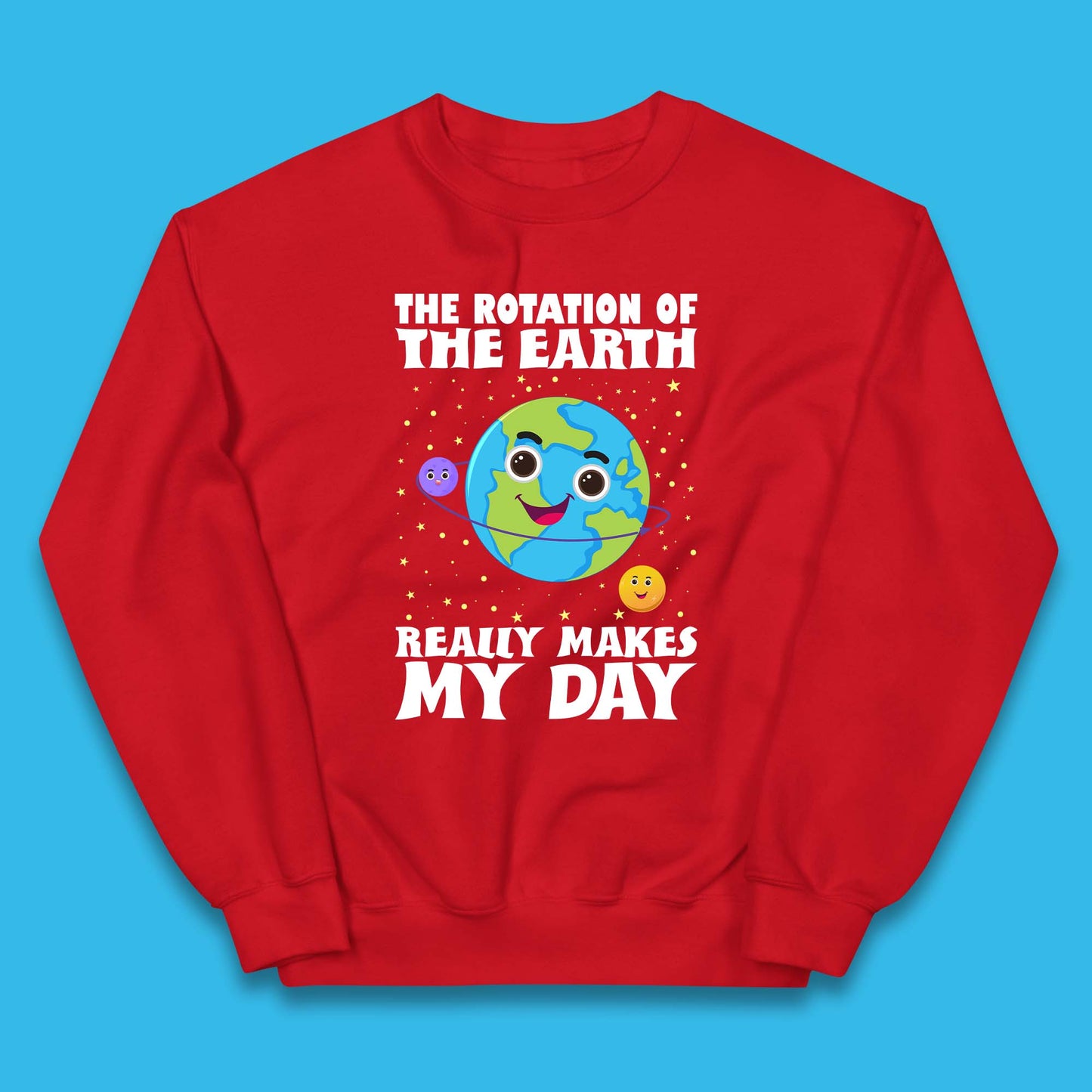 Rotation Of Earth Kids Jumper