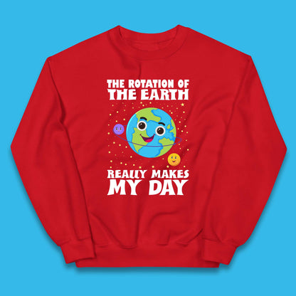 Rotation Of Earth Kids Jumper
