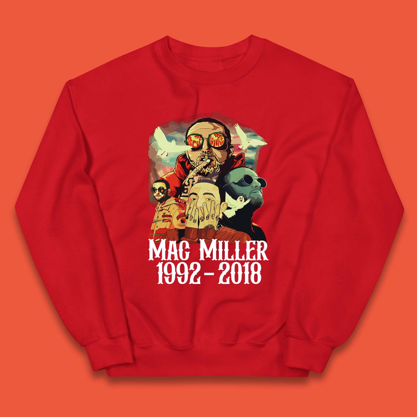 Mac Miller 1992-2018 Kids Jumper