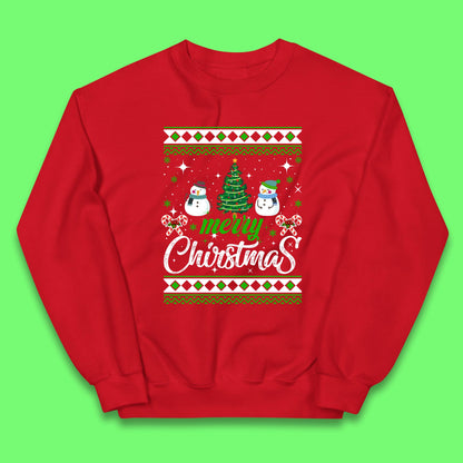 christmas jumper snowman