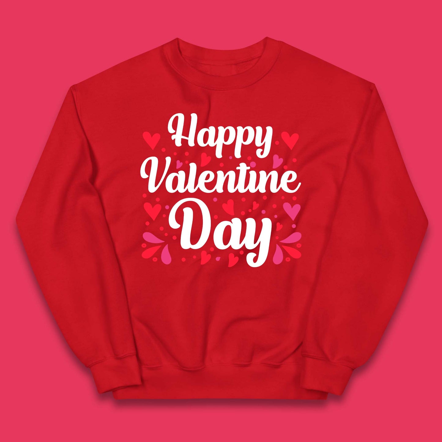 Happy Valentine Day Kids Jumper