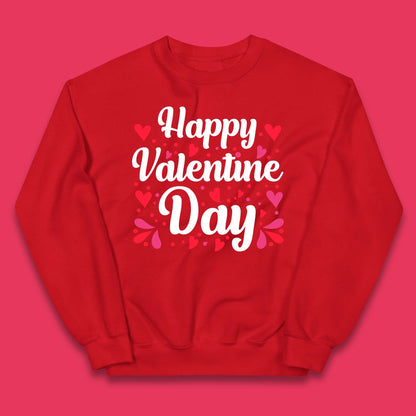 Happy Valentine Day Kids Jumper