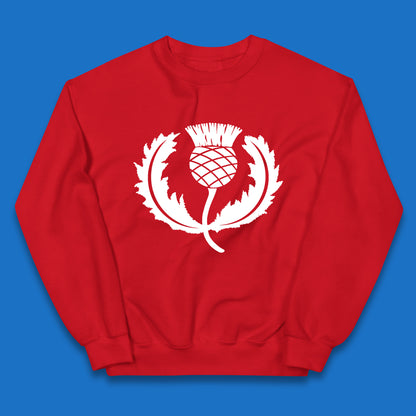 Kids Scotland Rugby Jumper