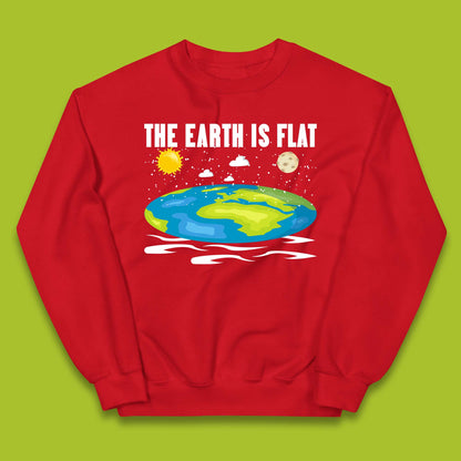 The Earth Is Flat Kids Jumper