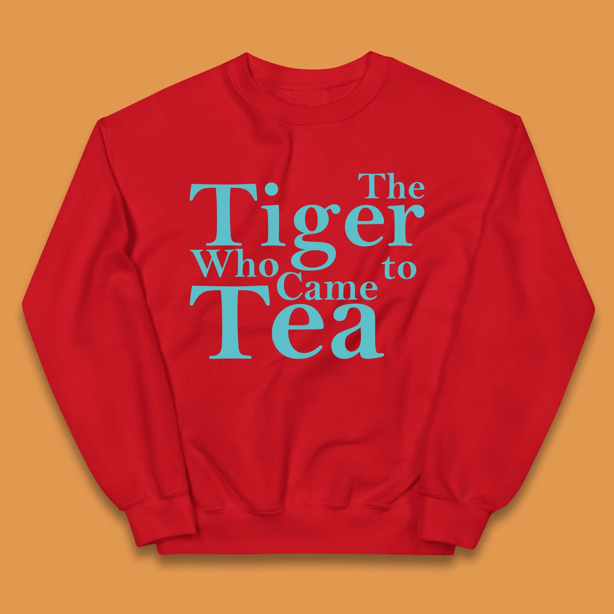 The Tiger Who Came To Tea Story Book Kids Jumper
