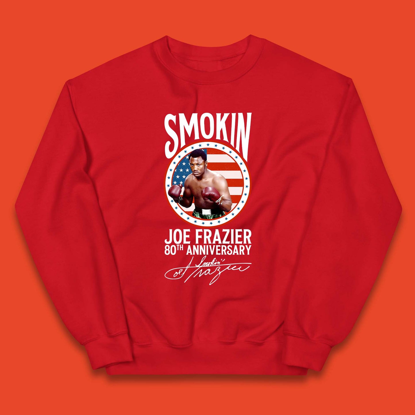 Smokin Joe Frazier 80th Anniversary Kids Jumper