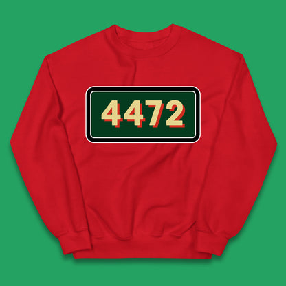 Flying Scotsman Train Kids Jumper