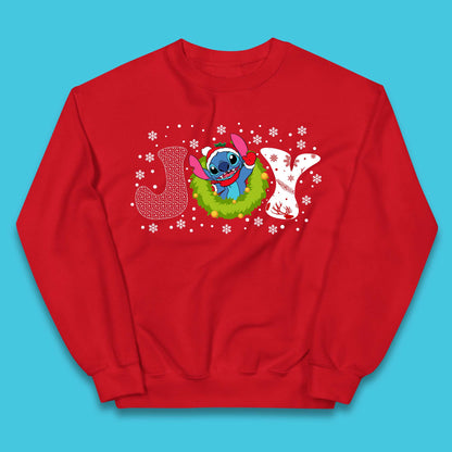 Joy Stitch Christmas Kids Jumper