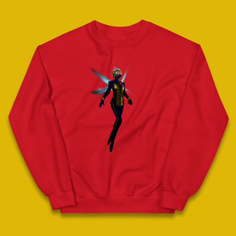 Marvel The Wasp Ant-Man Hank Pym Ghost Hope Pym Superhero Fictional Avengers Movie Character  Kids Jumper