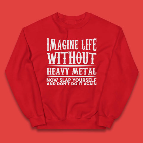 Life Without Heavy Metal Kids Jumper