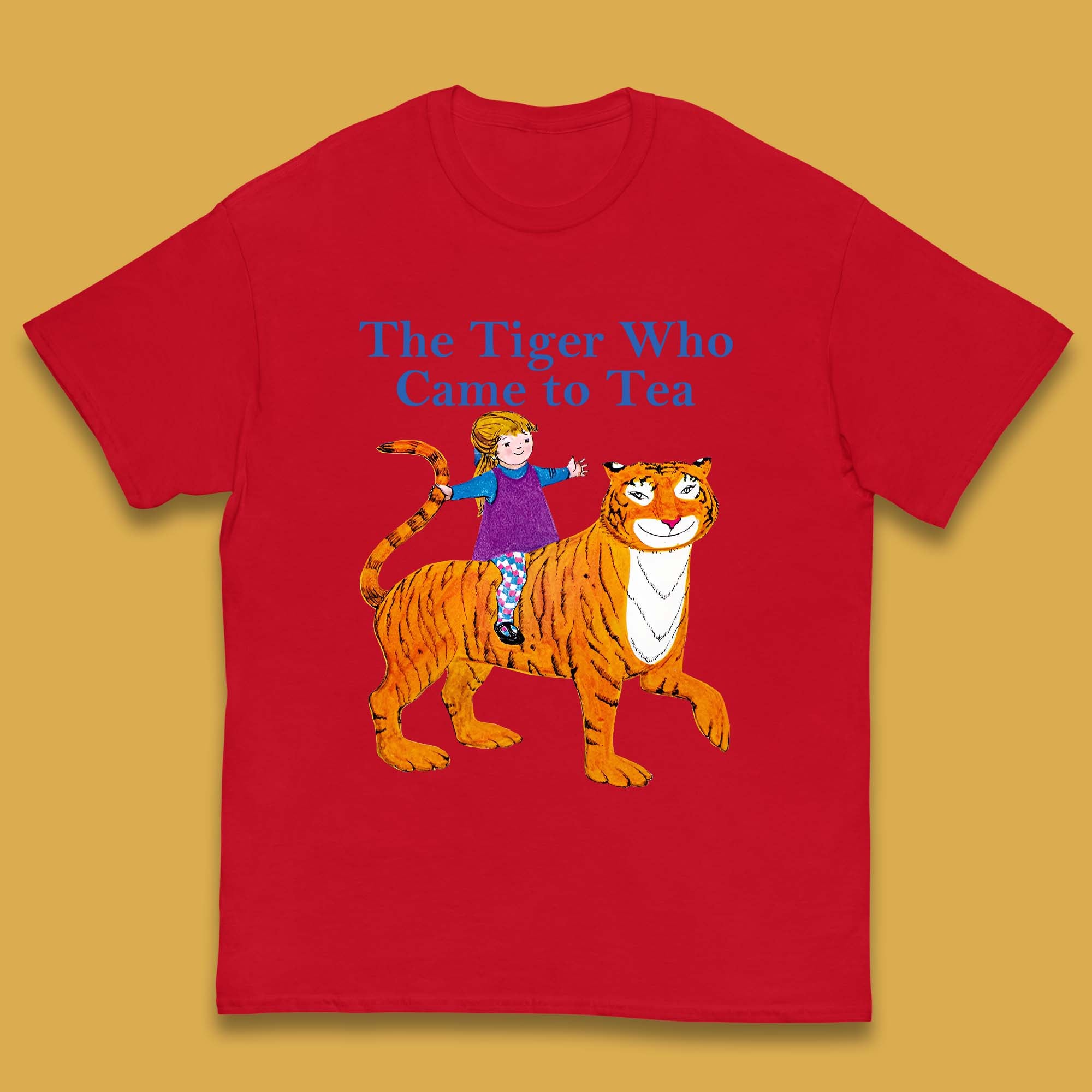 The Tiger Who Came To Tea Book Day Kids T-Shirt