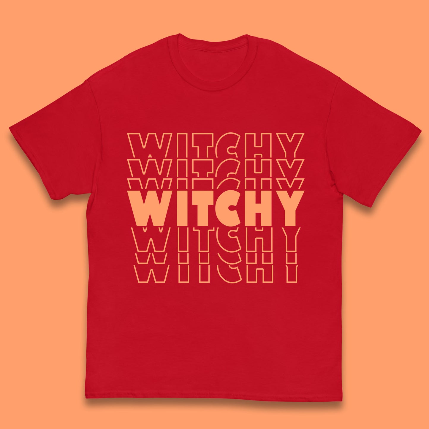 Witchy Halloween Witches Spooky Witch Vibes Witchy Aesthetic Halloween Party Kids T Shirt
