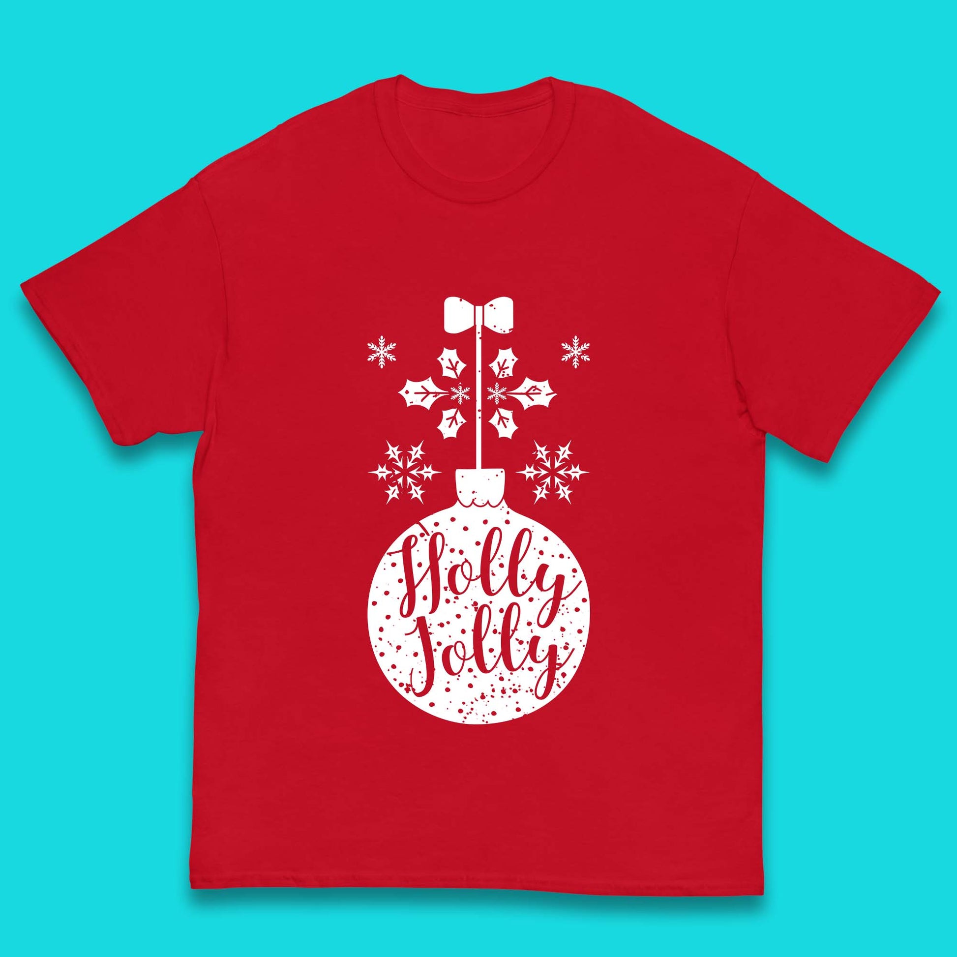 holly jolly christmas t shirt