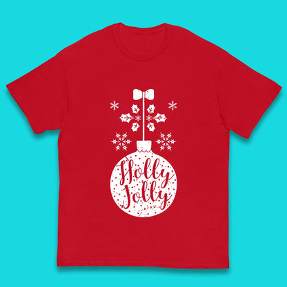 holly jolly christmas t shirt