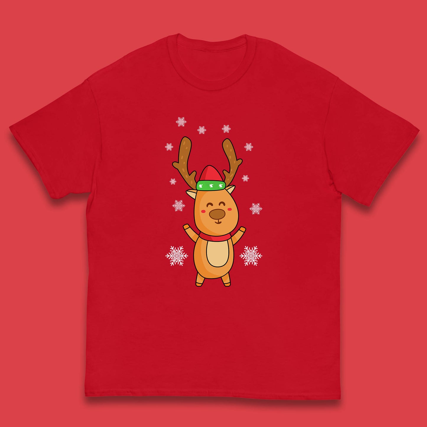 christmas reindeer t shirt