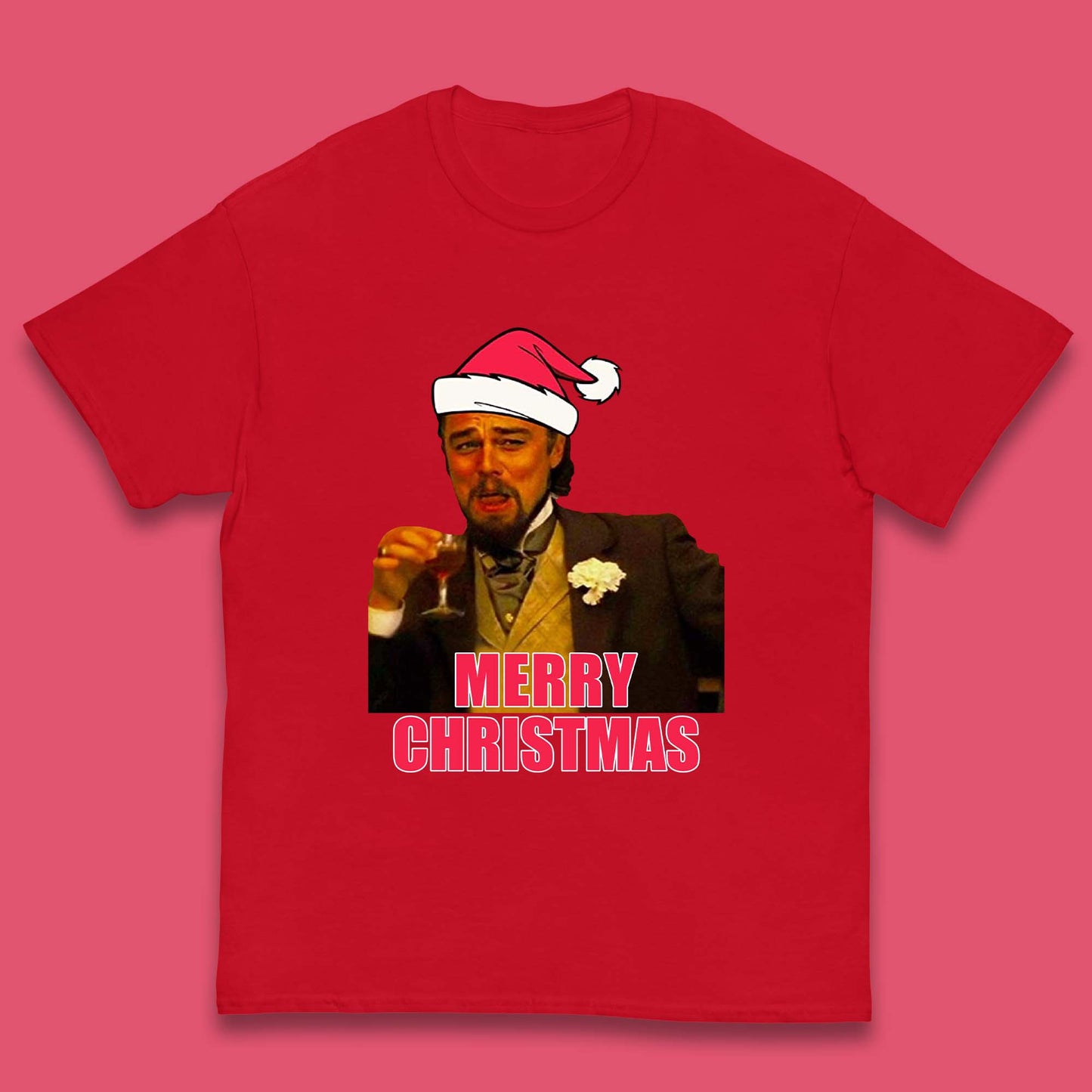 Leonardo DiCaprio Christmas Kids T-Shirt