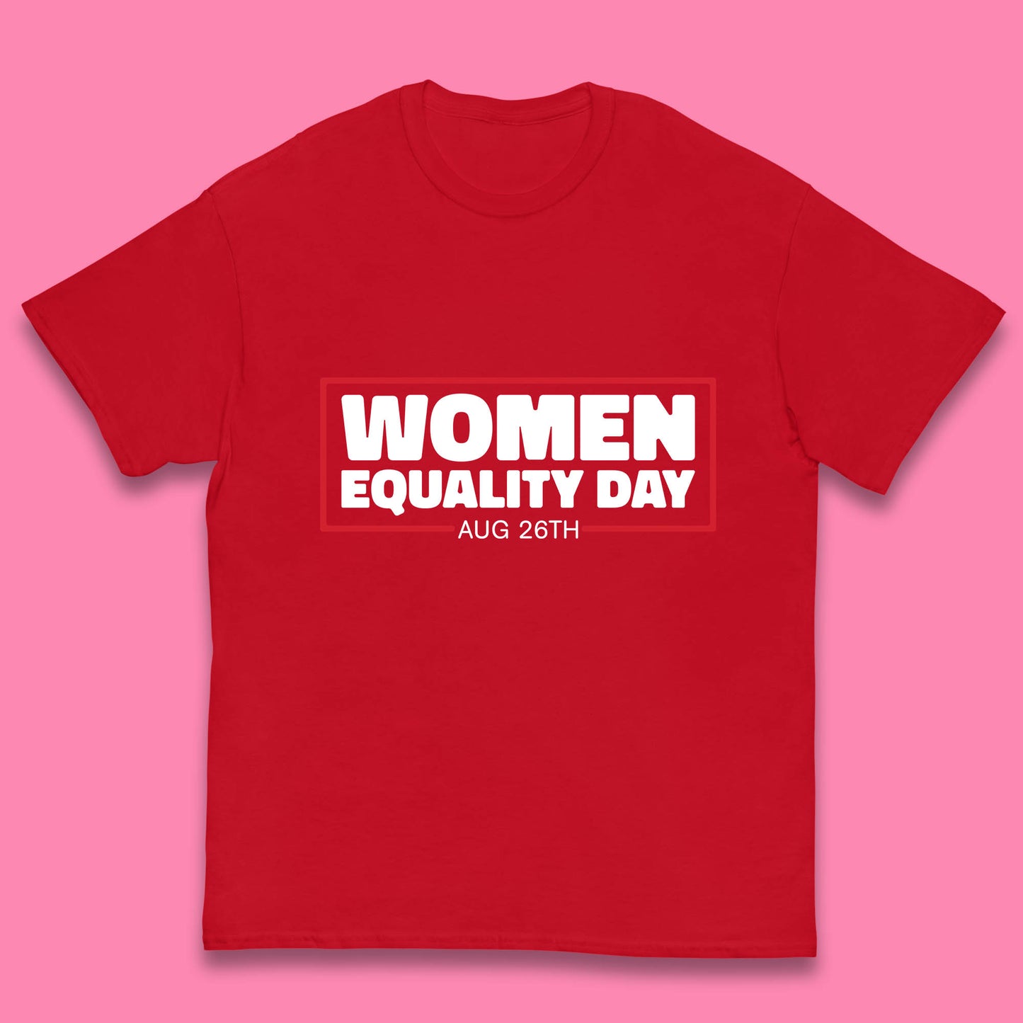 Women Equality Day Aug 26th Women Rights Empowerment Girls Power Female Support Kids T Shirt