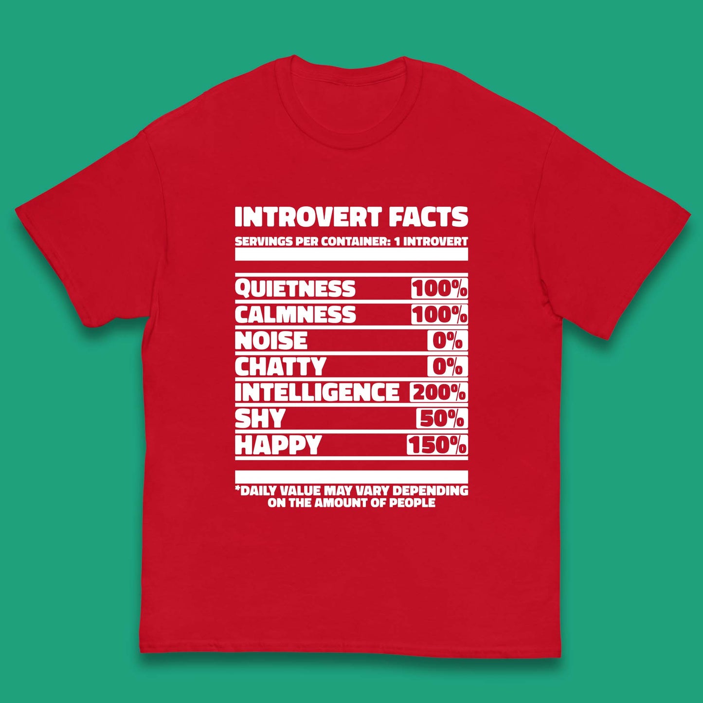 Introvert Facts Kids T-Shirt