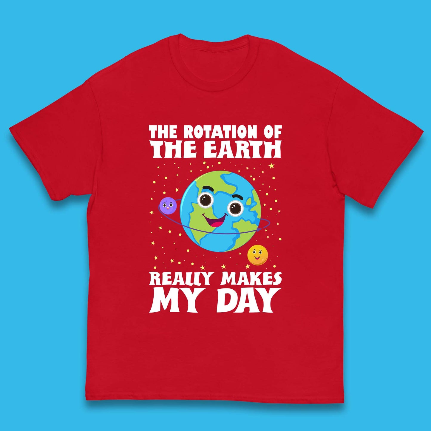 Rotation Of Earth Kids T-Shirt
