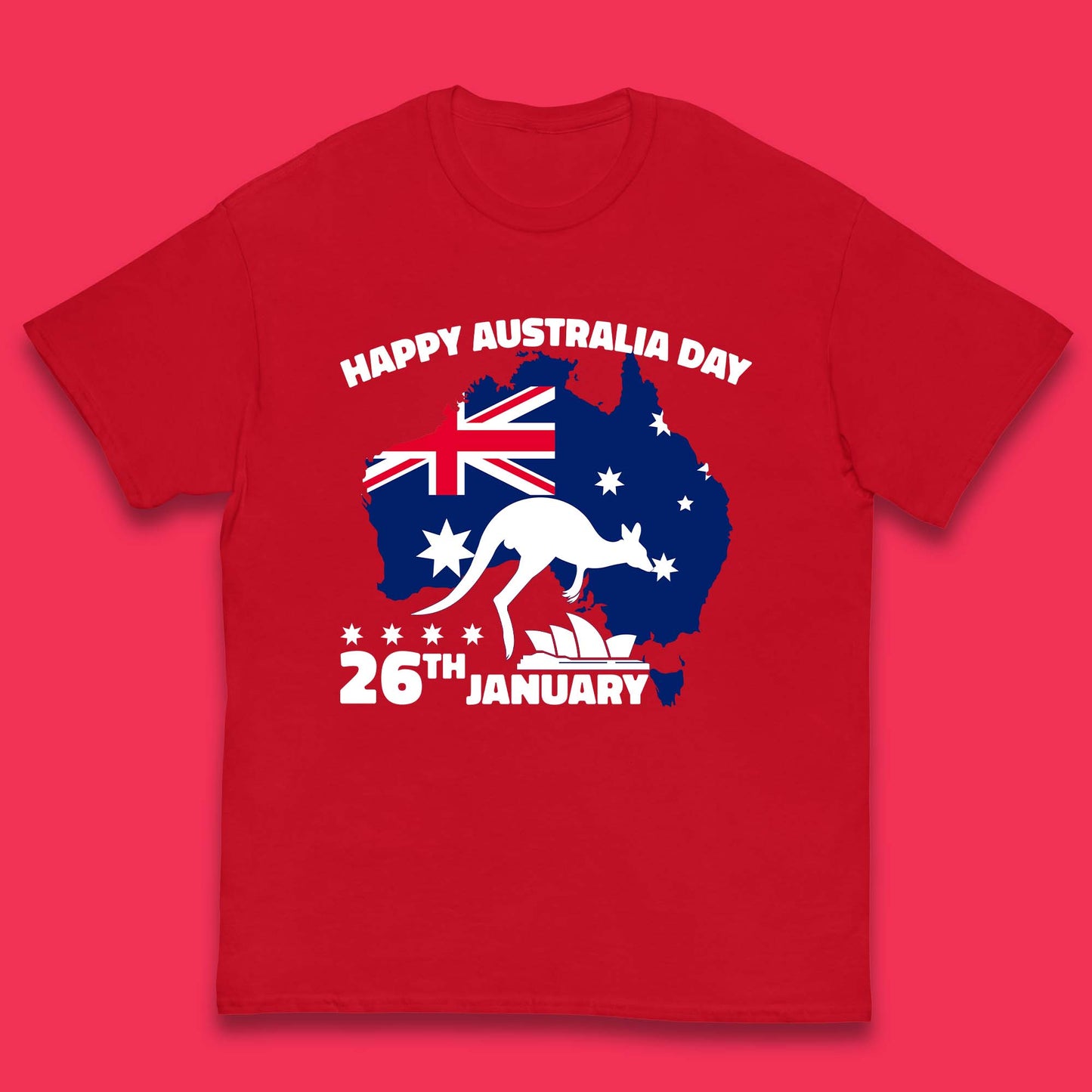 Happy Australia Day 26th January Kids T-Shirt