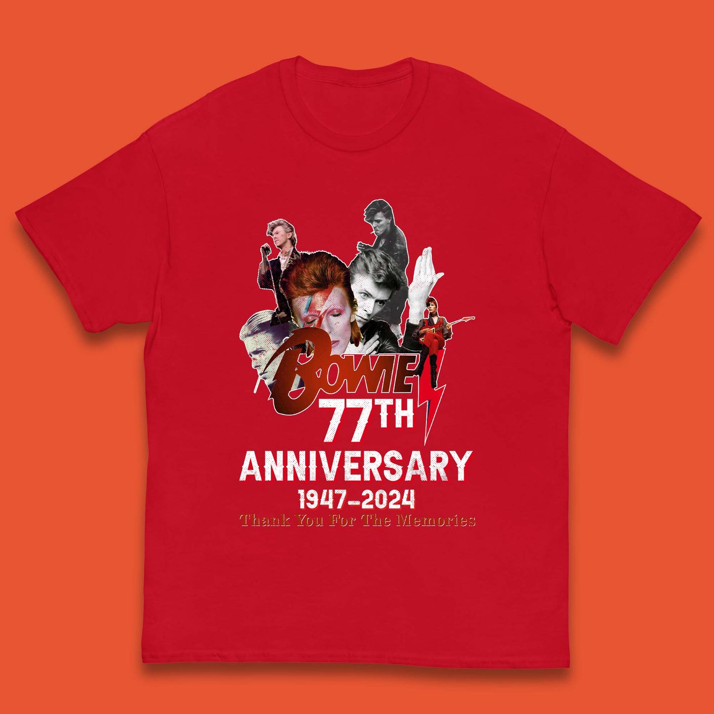 Bowie 77th Anniversary Kids T-Shirt