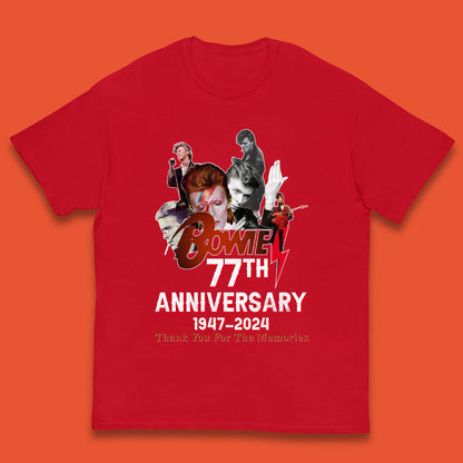 Bowie 77th Anniversary Kids T-Shirt
