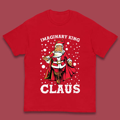 imaginary king santa christmas t shirt