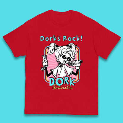 Dorks Rock Dork Diaries Kids T-Shirt