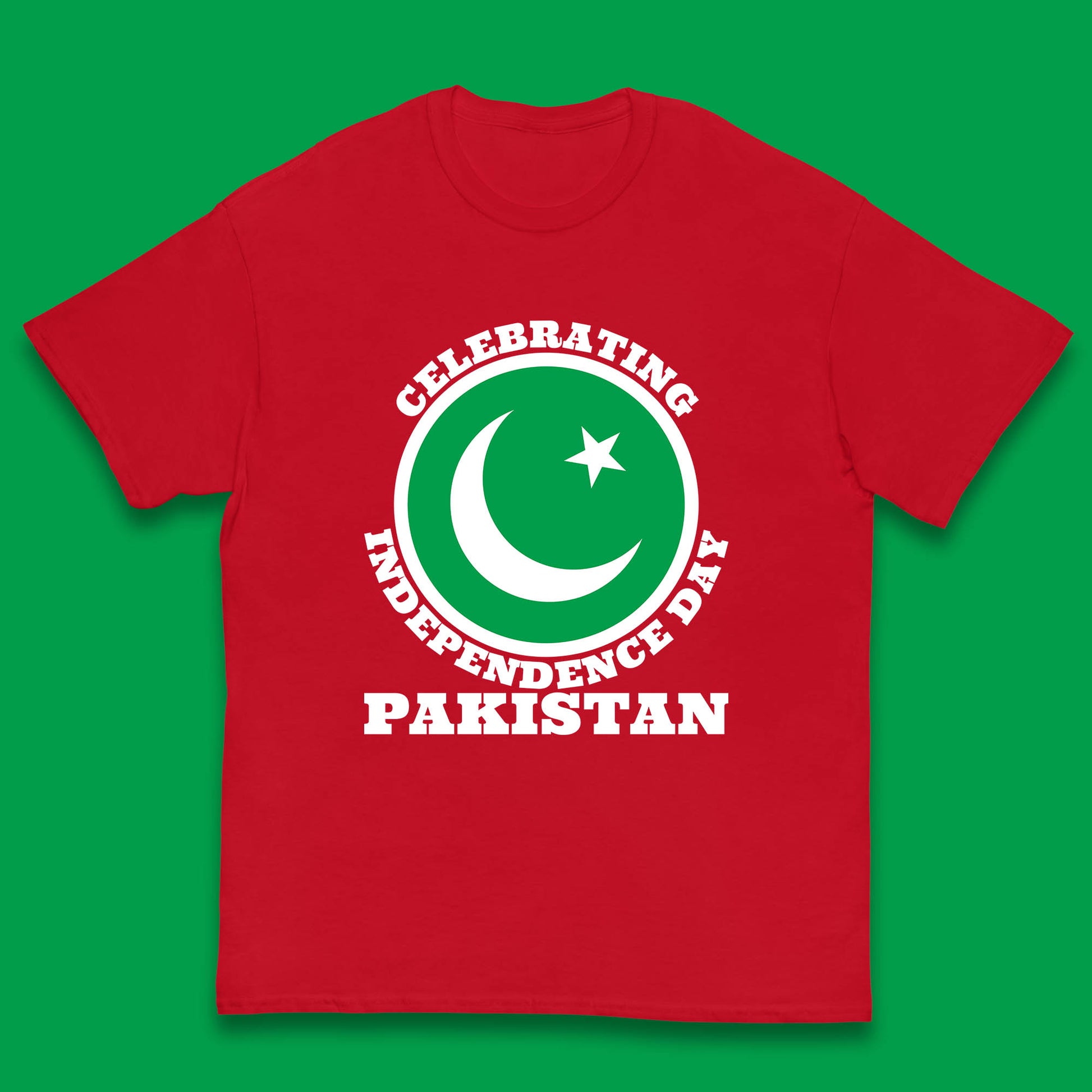 Childrens Pakistan Independence Day T-Shirt