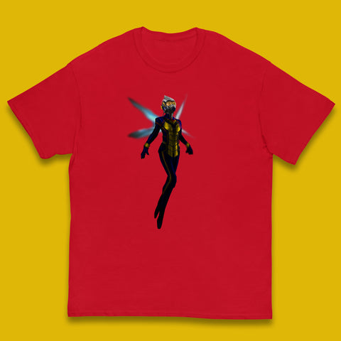 Marvel The Wasp Ant-Man Hank Pym Ghost Hope Pym Superhero Fictional Avengers Movie Character  Kids T Shirt