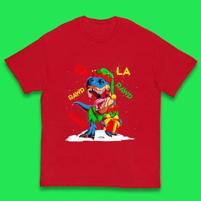 christmas dinosaur t shirt