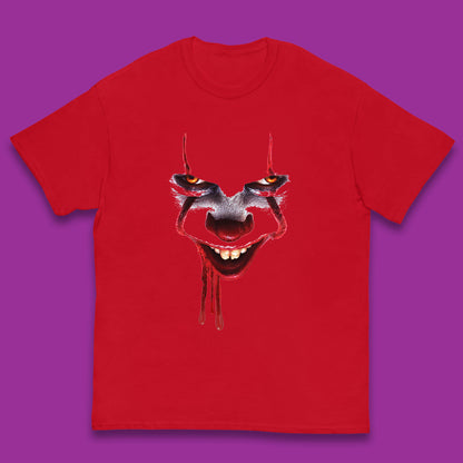 Pennywise Clown IT Chapter 2 Halloween Horror Movie Character Kids T Shirt