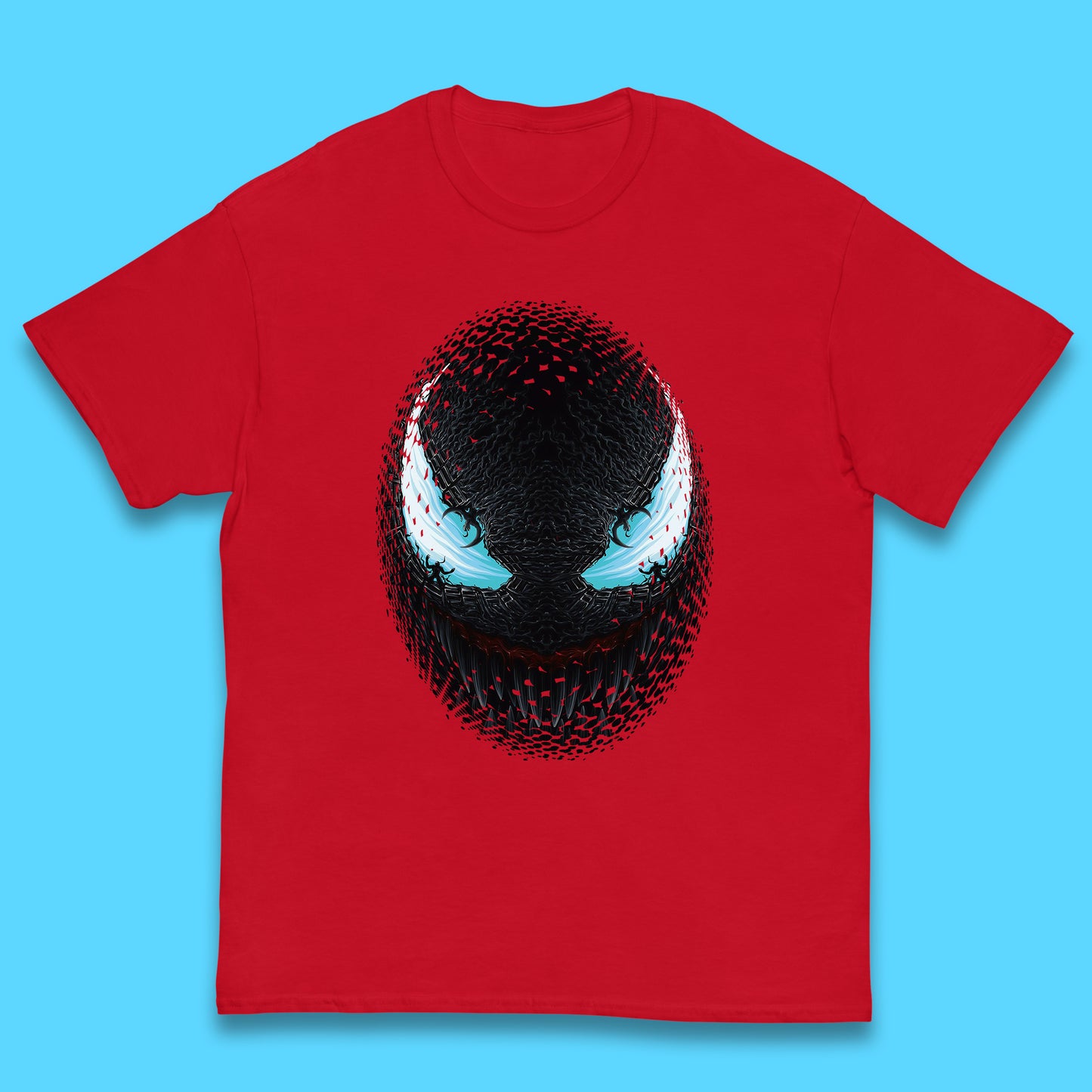 Marvel Venom Amoled Angry Venom Logo Marvel Avengers Superheros Movie Character Kids T Shirt