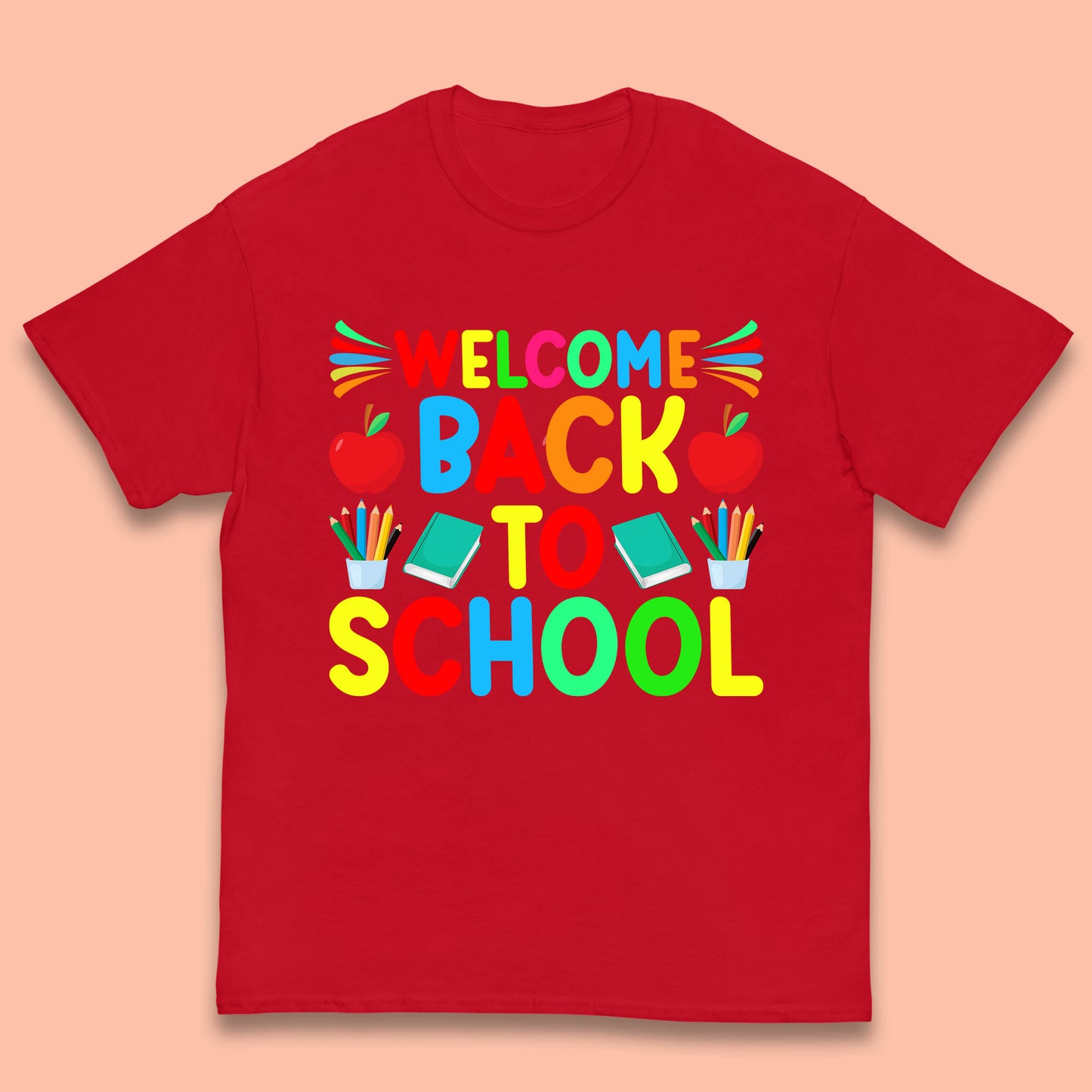 Welcome Back To School Happy First Day Of School Western School Kids T Shirt