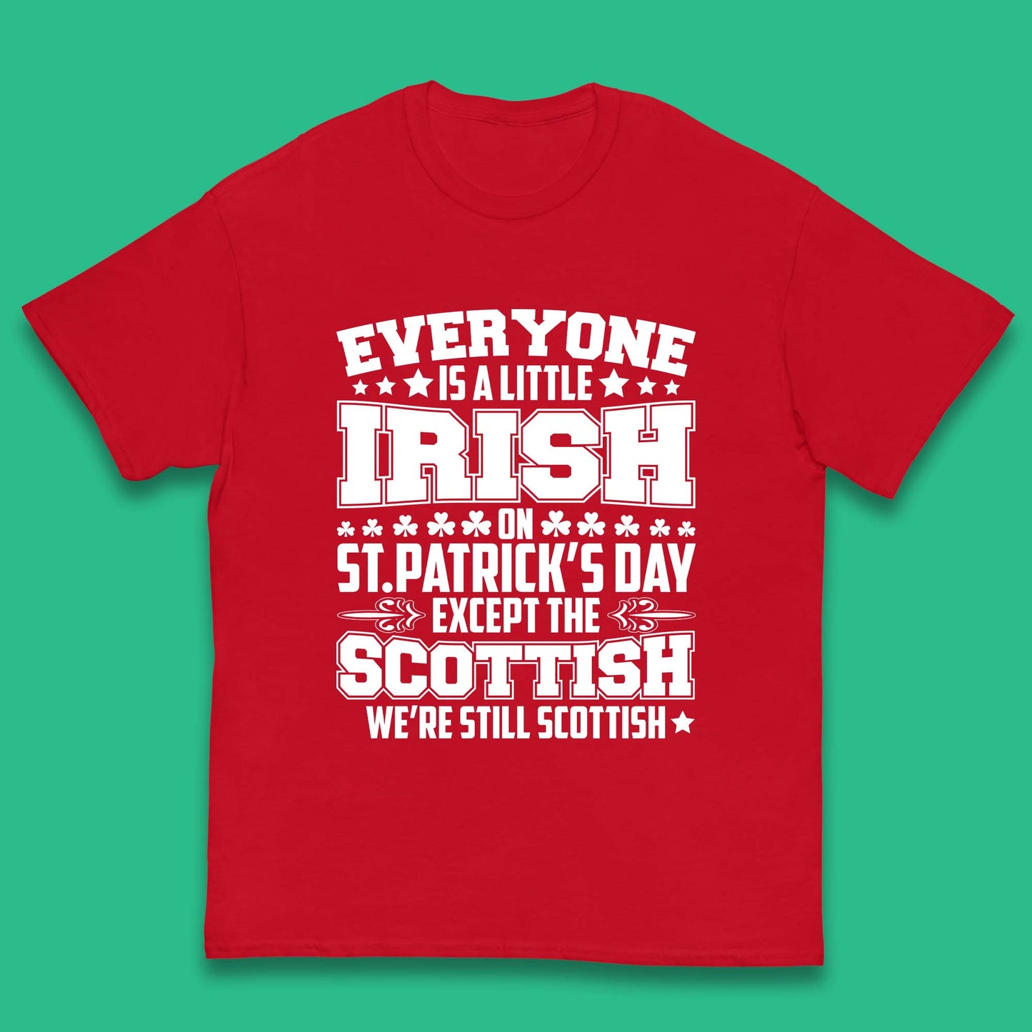 Scottish St Patrick's Day Kids T-Shirt