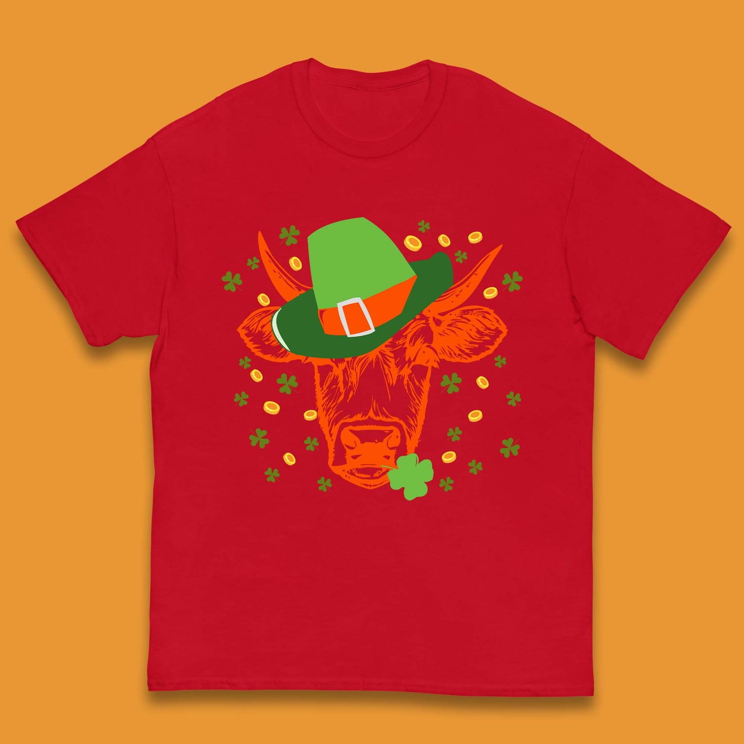 St Patrick's Cow Kids T-Shirt